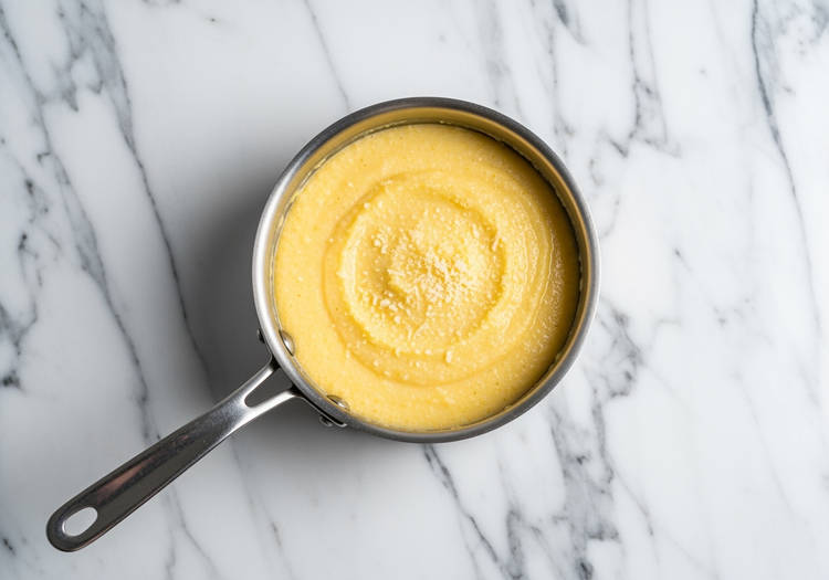 <p>Make Polenta</p>