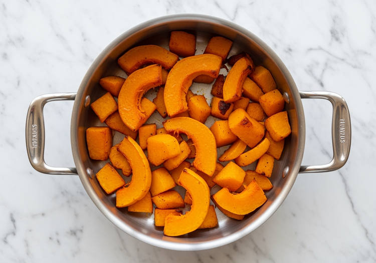 <p>Prep &amp; Cook Squash</p>