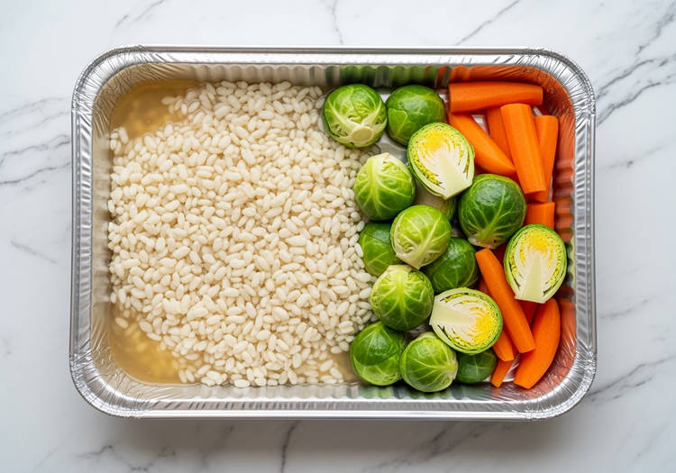 <p>Prep &amp; Assemble Rice</p>