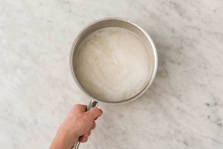 Cook the rice & get prepped