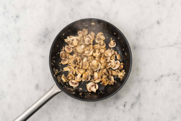 Champignons anbraten