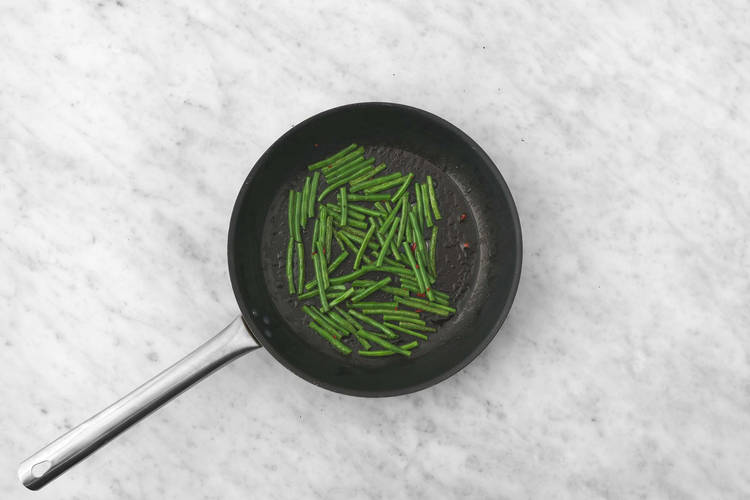 Fry the Green Beans