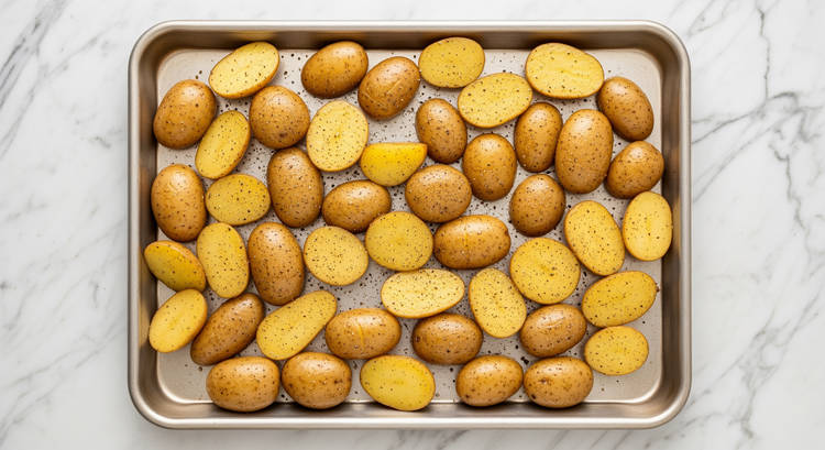 Roast Potatoes & Prep Lobster