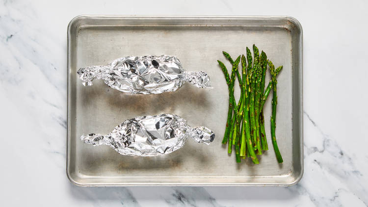 Roast Lobster & Asparagus