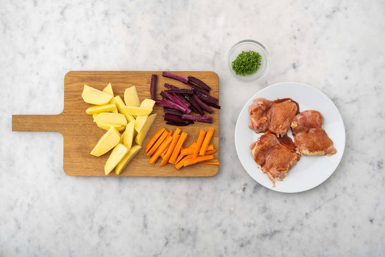 Preparare gli ingredienti