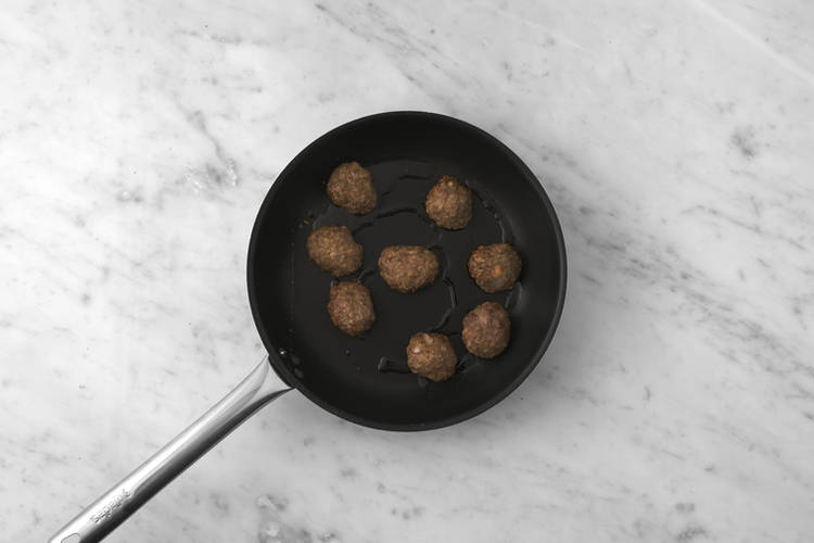 Cook the rissoles