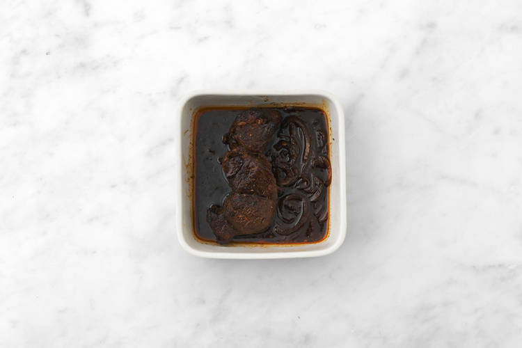 Roast the beef brisket