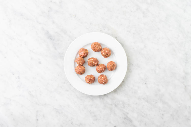 Make the meatballs