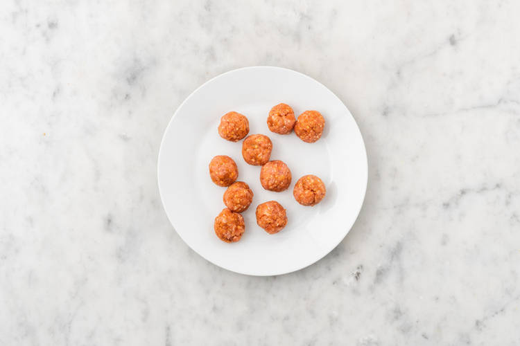 Make the meatballs