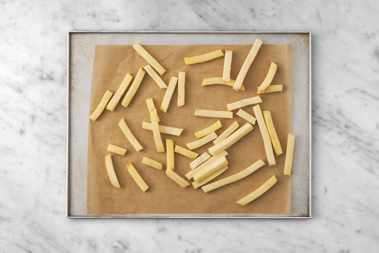 Pommes backen