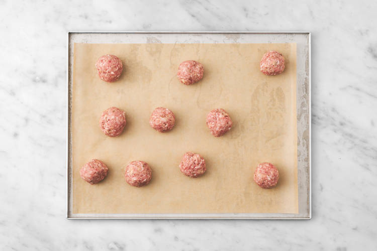 Ugnsstek köttbullar