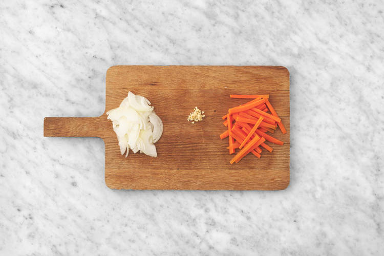 Förbered grönsaker