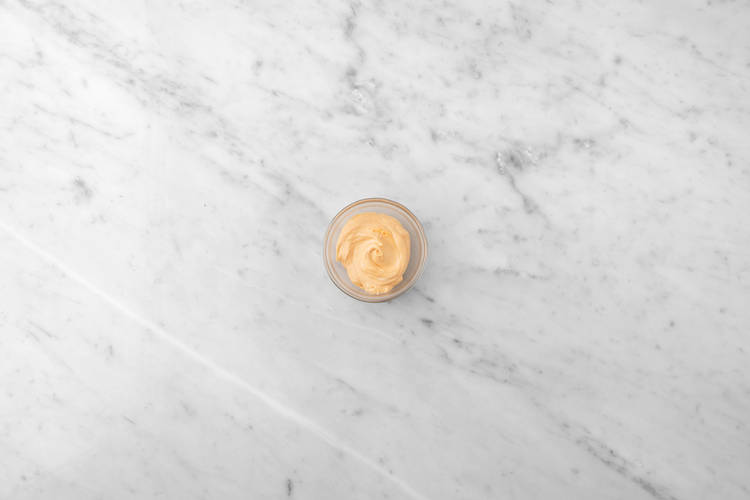 Bland dressing og stek bacon