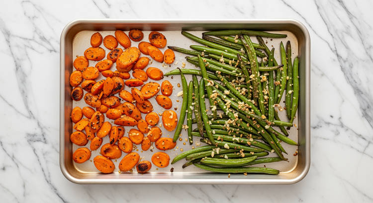 Add Green Beans & Finish Prep