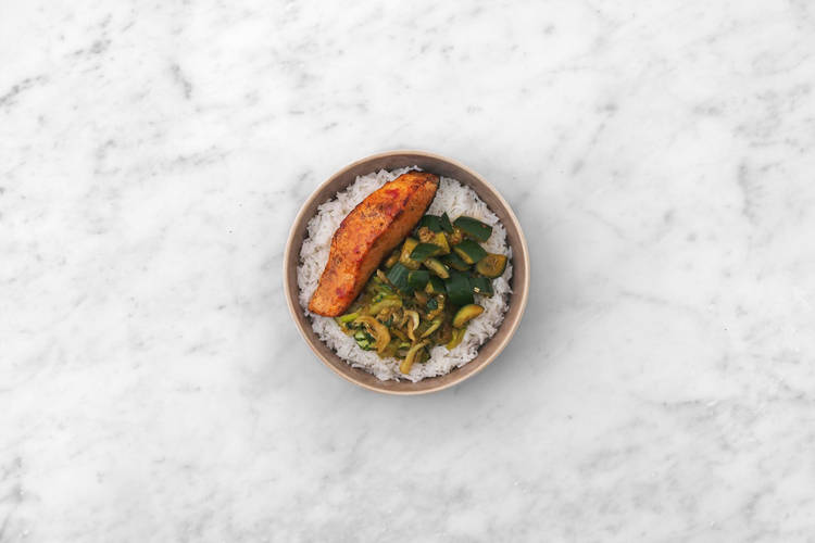 Fry the Pak Choi and Assemble