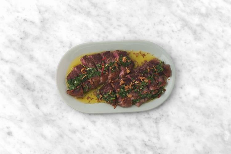 Fry the Steaks and Serve