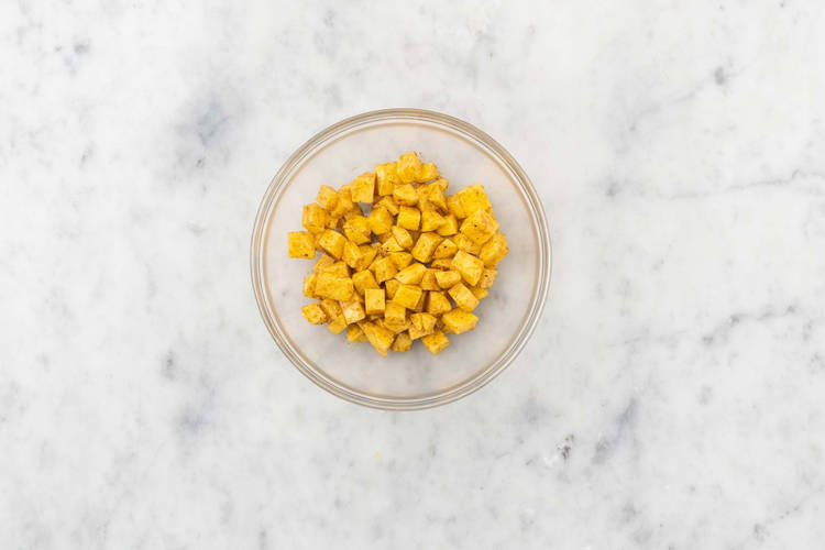 Kartoffeln marinieren