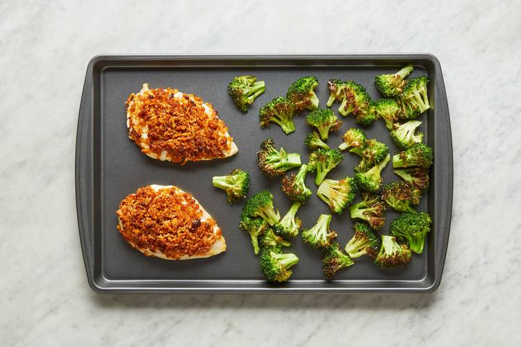 Roast Broccoli & Chicken