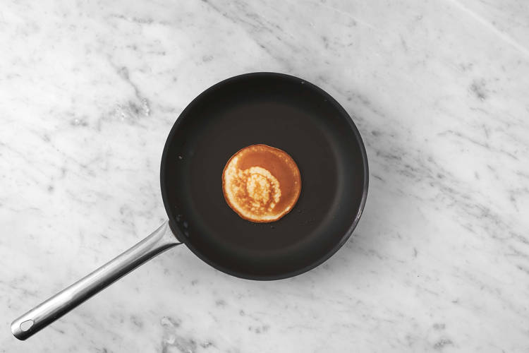 Making a Small Pancake