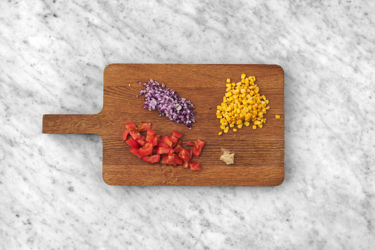 Forbered grøntsager