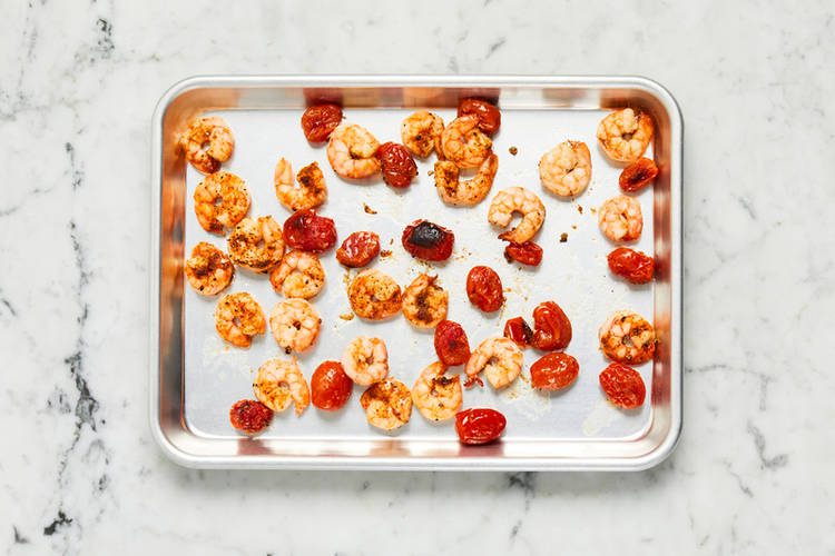 Prep and cook tilapia and tomatoes