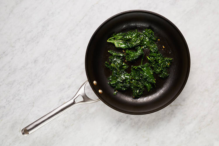 Cook spinach