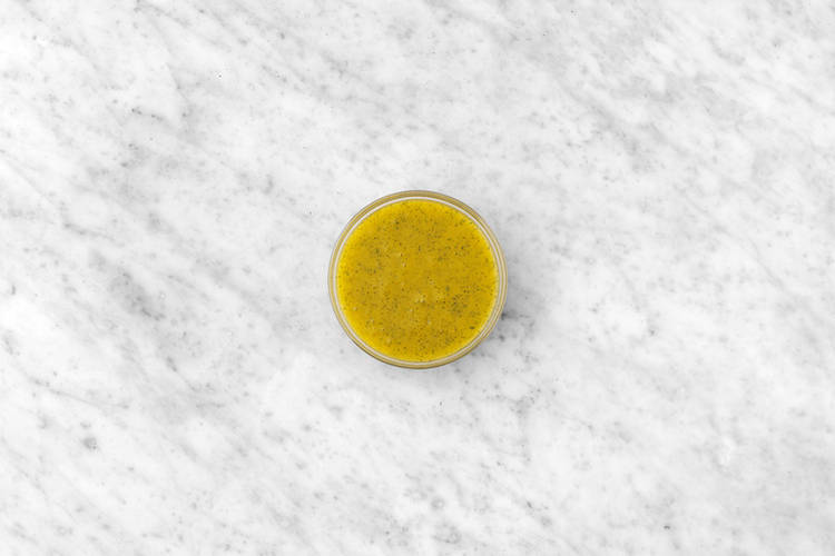 Blend the sorbet