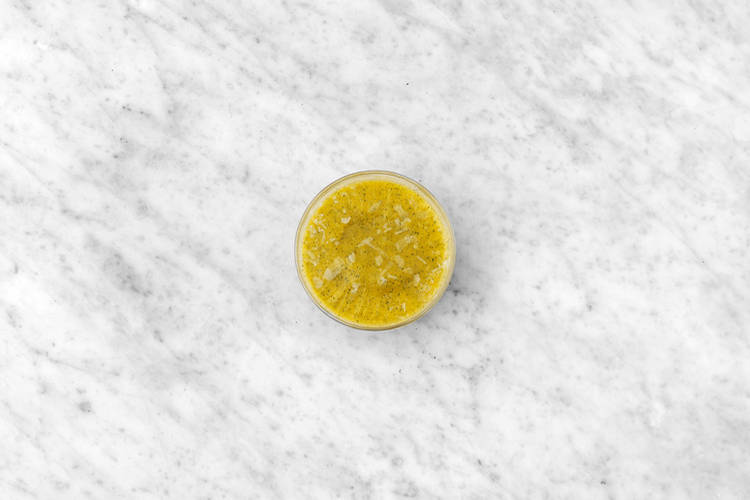 Chill the sorbet