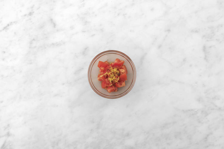 Marinate the Tomatoes 