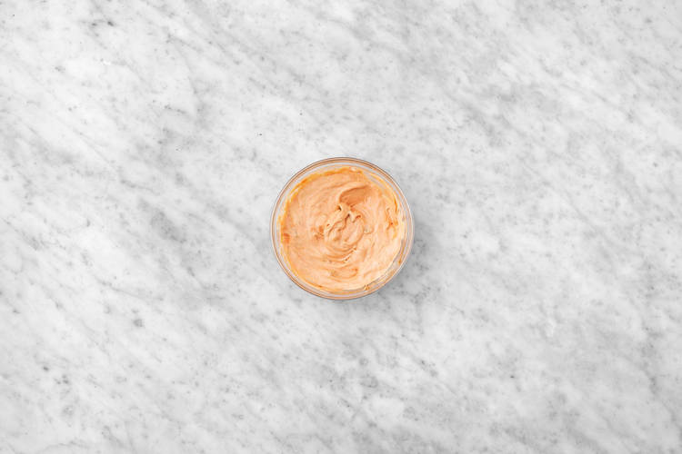Mix the Harissa Aioli