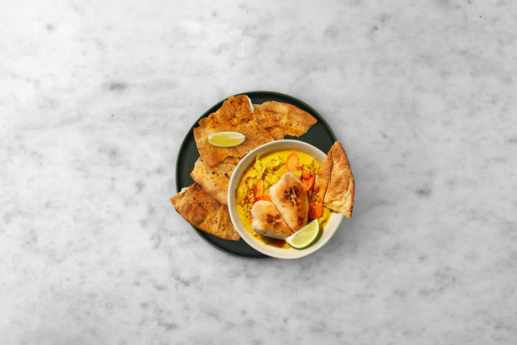 Vegane Filets braten & Anrichten