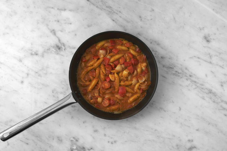 Schupfnudeln vollenden