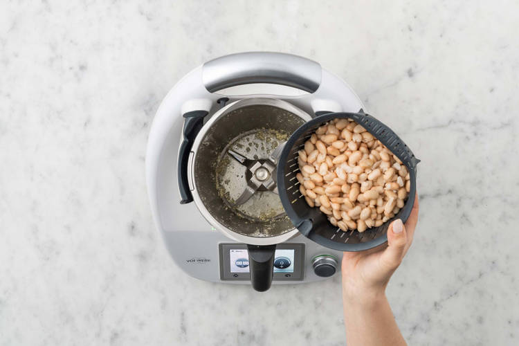 Bohnenpüree zubereiten