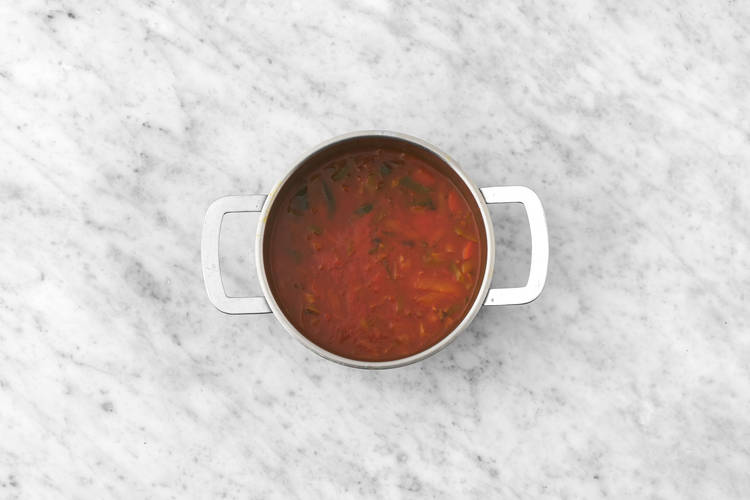 Stir in the Chickpeas