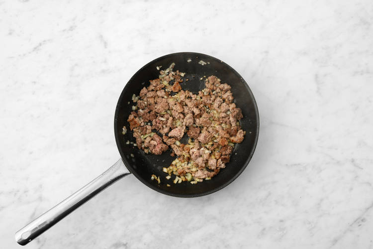 Get prepped & start the sauce