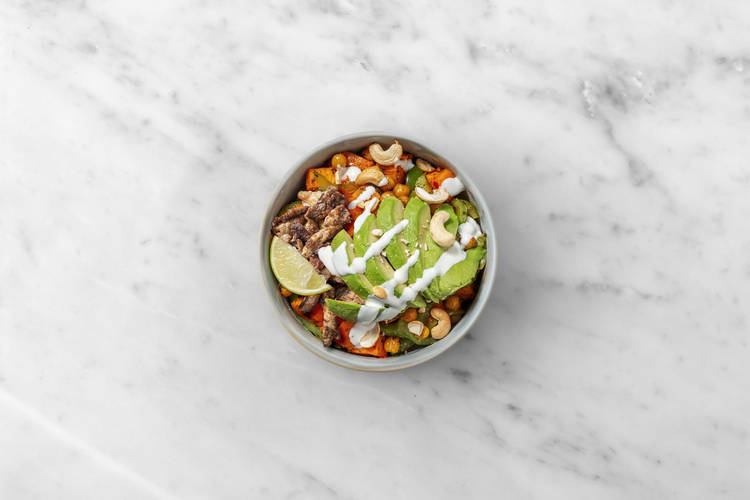 Fleisch braten & anrichten