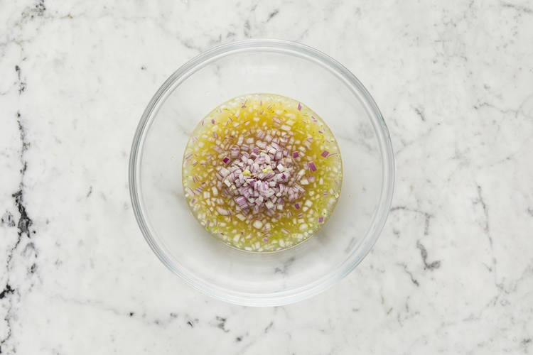 Marinate Shrimp & Shallot