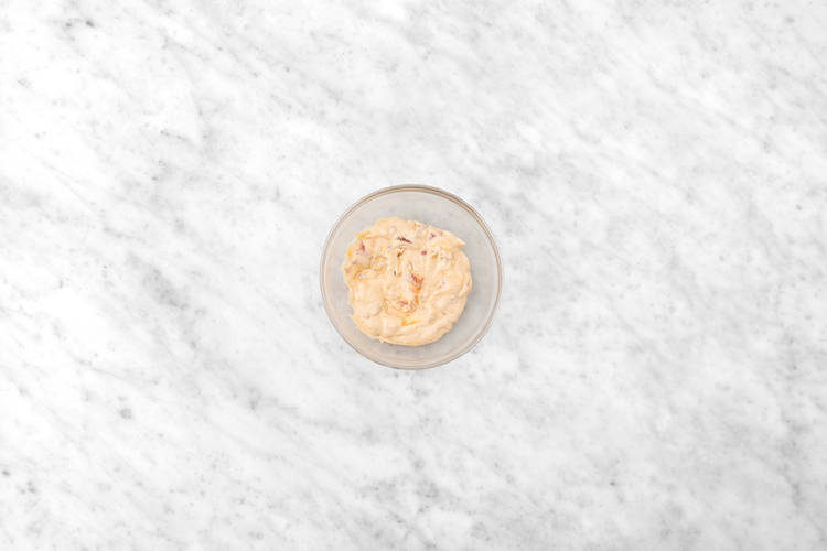 Get prepped & toast the almonds