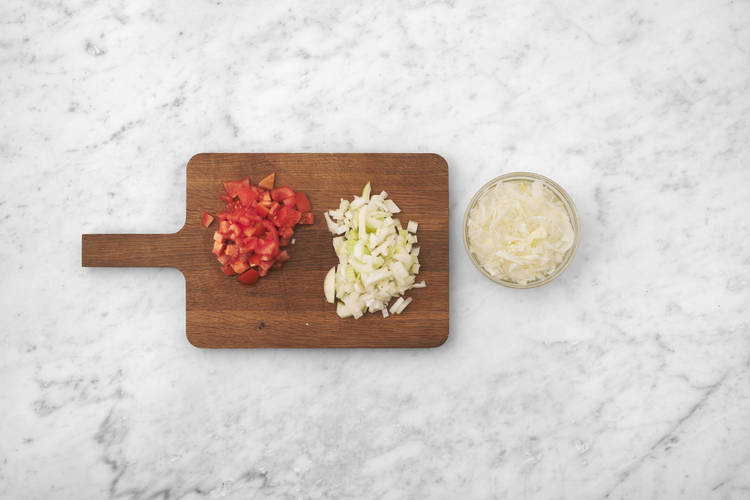 Forbered grøntsager