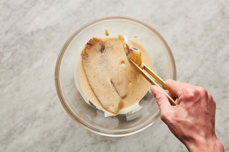 Mix Batter & Coat Fish