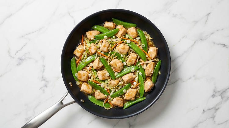 Cook Chicken & Veggies