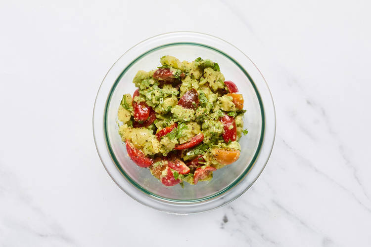 Préparer le guacamole