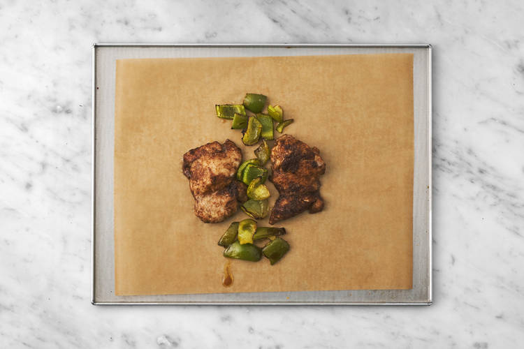 Roast the Chicken and Pepper