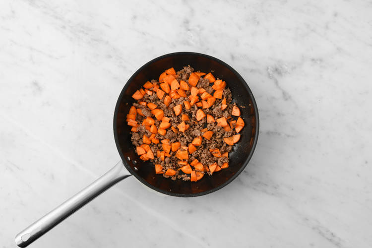 Fry the Mince and Carrot