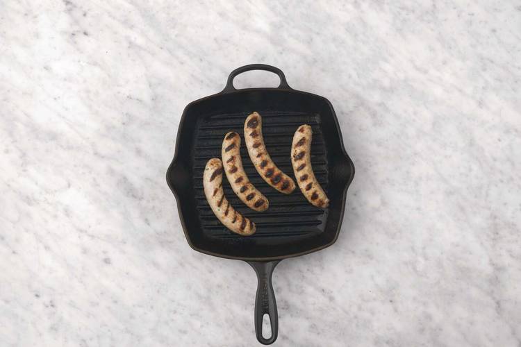 Grill the sausages