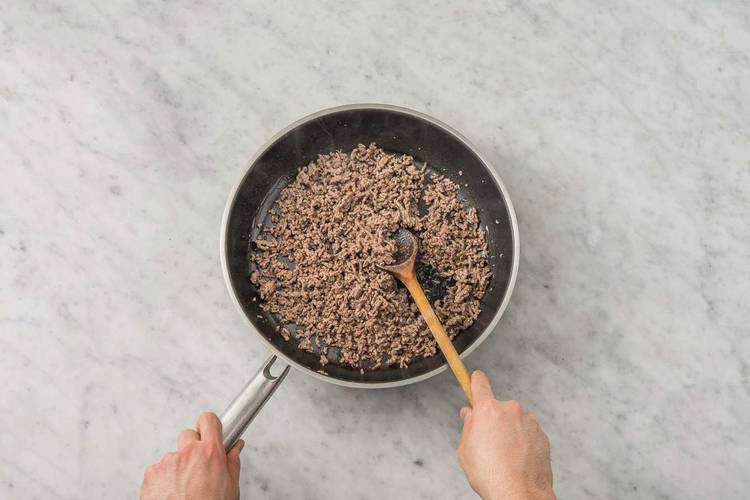 Cook the mince