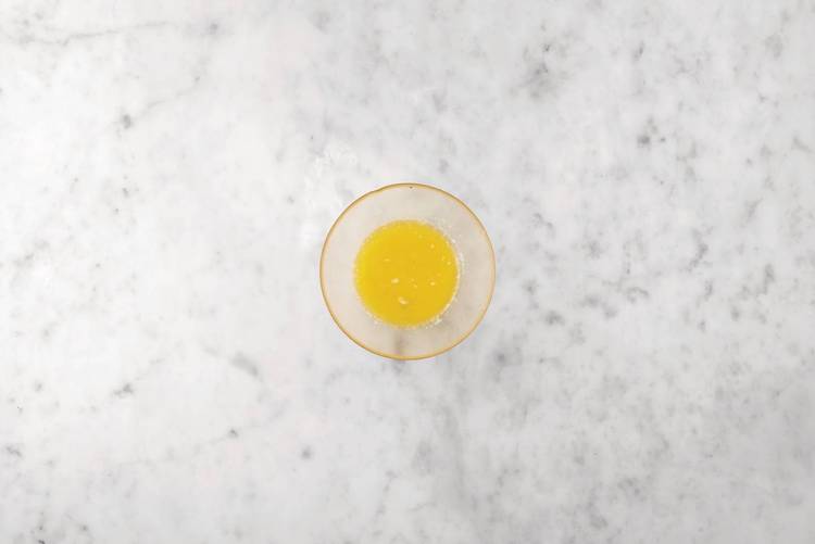 Make the garlic butter