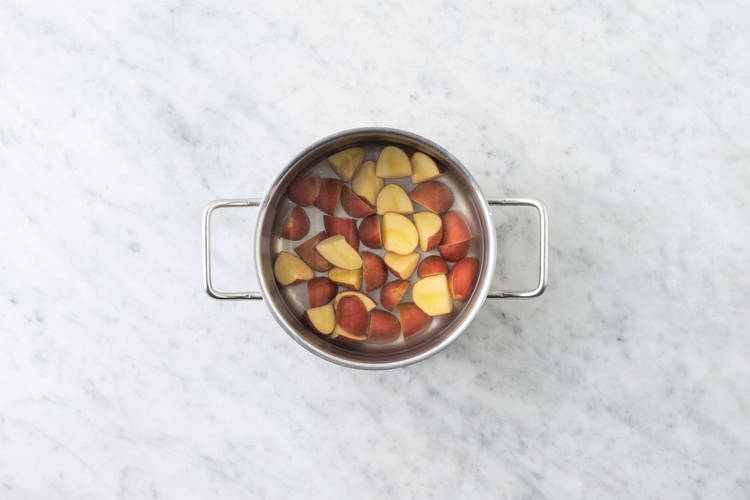 Cuire les pommes de terre