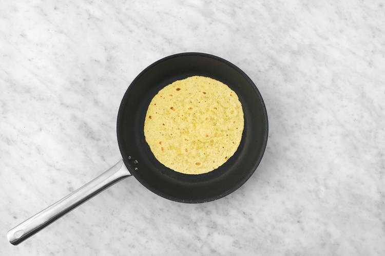 Scaldare le tortillas