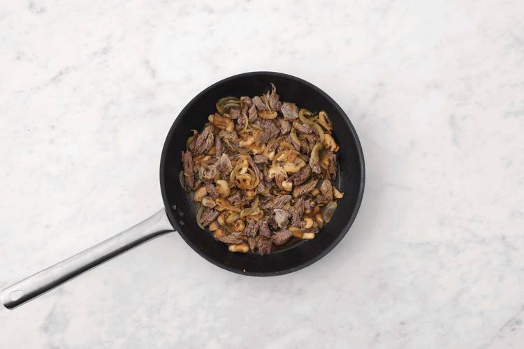 Cook the beef brisket